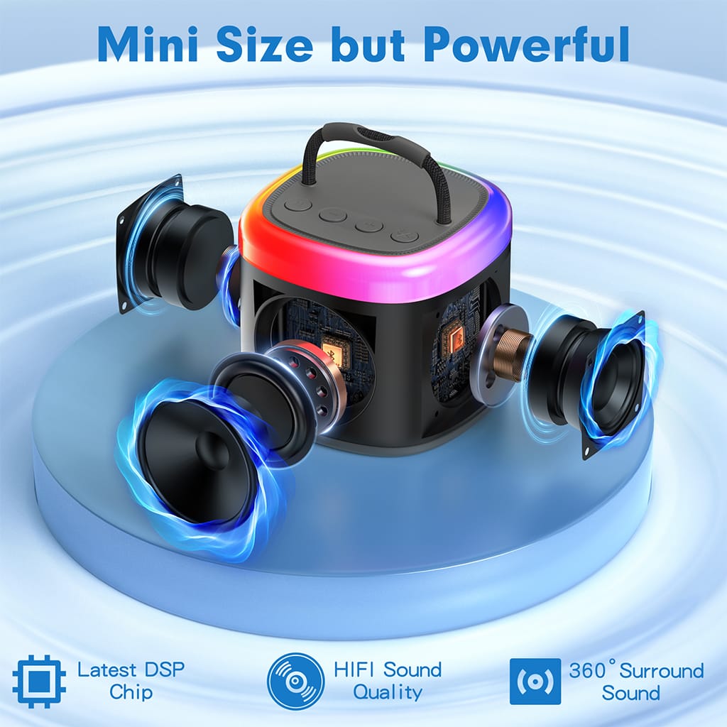 Mini Bluetooth Speaker USB Karaoke